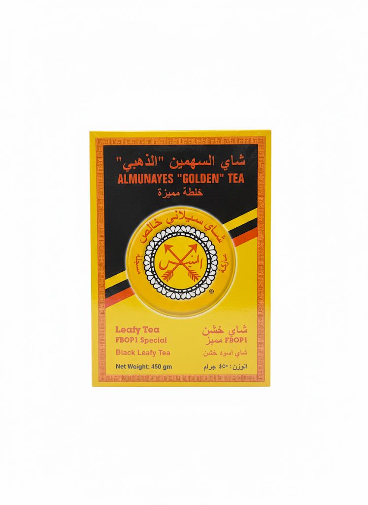 شاي السهمن الذهبي شاي خشن سيلاني 450غ
