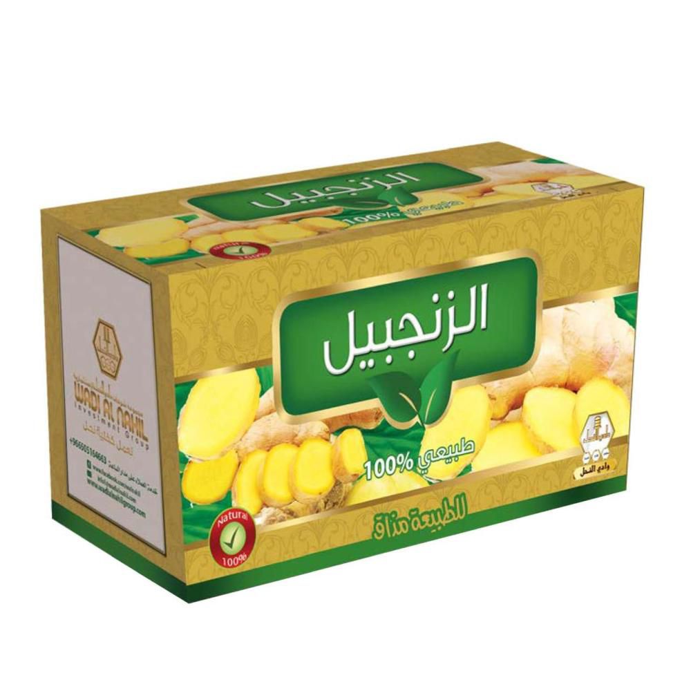 مشروب زنجبيل طبيعي من وادي النحل 60غ