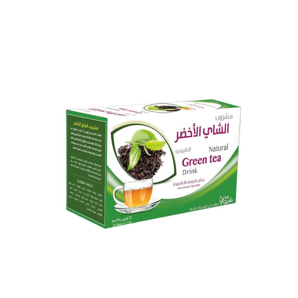 مشروب الشاي الأخضر  من زهرة فيولا 72غ