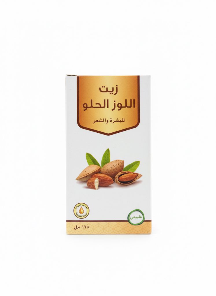 زيت اللوز الحلو من معاصر البركة 125مل