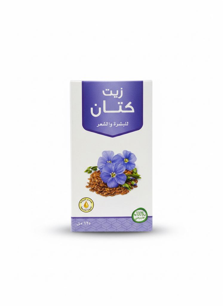 زيت  كتان  من معاصر البركة 125مل