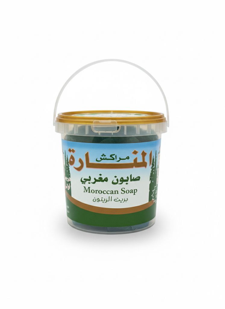 صابون مغربي المنارة مراكش بزيت الزيتون الأصلي 800غ