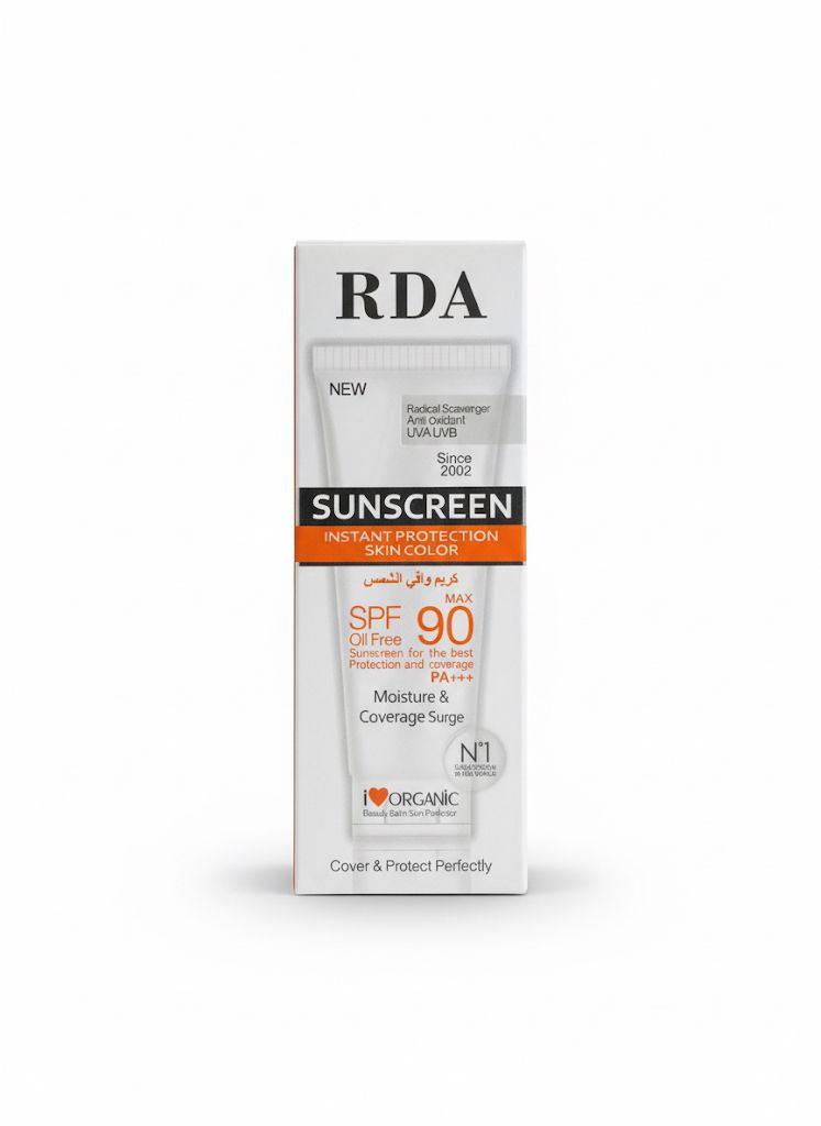 واقي الشمس من نوع RDA هو يوفر حماية  الشمس SPF 90ء40غ