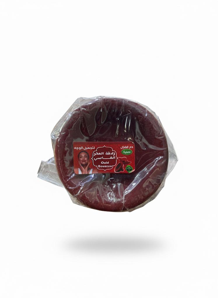 عكر فاسي" مغربي طبيعي للشفاه والخدود. الأصلي 75غ
