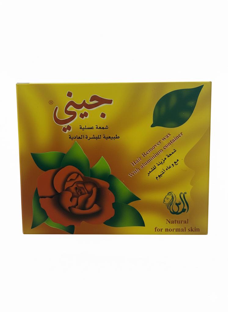 شمع إزالة الشعر "جينيGenieالعسلي الطبيعي للبشرة العادية 100غ